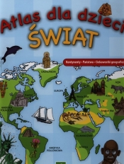 Atlas dla dzieci Świat - <br />