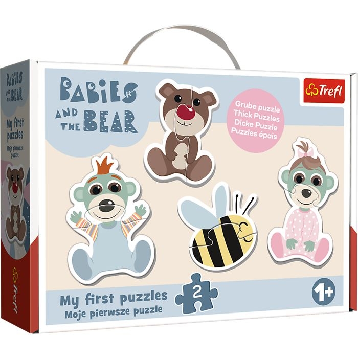 Puzzle Baby Classic - Przyjacielskie Bobaski (36139)