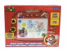 Magnetyczna wielokolorowa tablica kreślarska Super Mario z akcesoriami A5