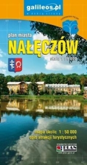 Plan miasta - Nałęczów 1:9 000 w.2017 - Opracowanie zbiorowe