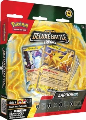 Karty Deluxe Battle Deck Zapdos ex (290-85600 Zapdos)