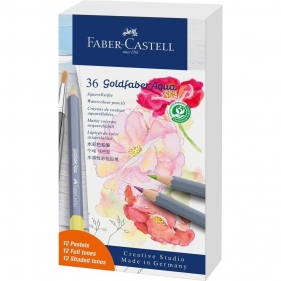 Kredki akwarelowe Faber-Castell Goldfaber Aqua Pastel - 36 kolorów