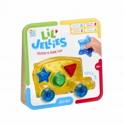Lil Jellies Jelly Bus Miękki Autobus sorter