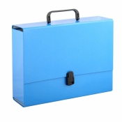 Teczka z rączką A4 10cm niebieska PENMATE