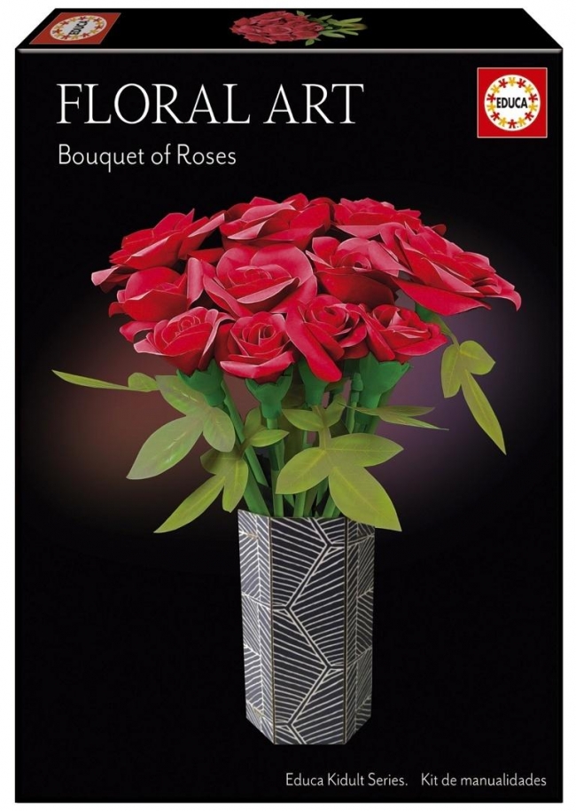 Sztuka kwiatowa - Bukiet czerwonych róż