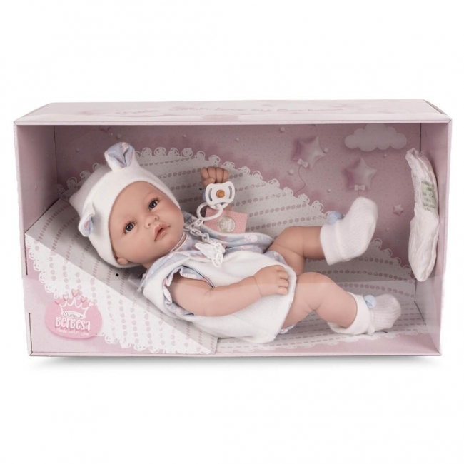 Lalka hiszpańska niemowlak Martin akcesoria 42cm