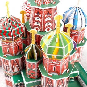 Puzzle 3D: Katedra Św. Wasyla (306-20093)