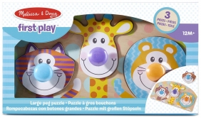 Drewniana układanka z noskami Safari (MD13439)