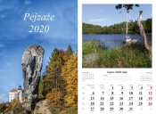 Kalendarz 2020 wieloplanszowy Pejzaże