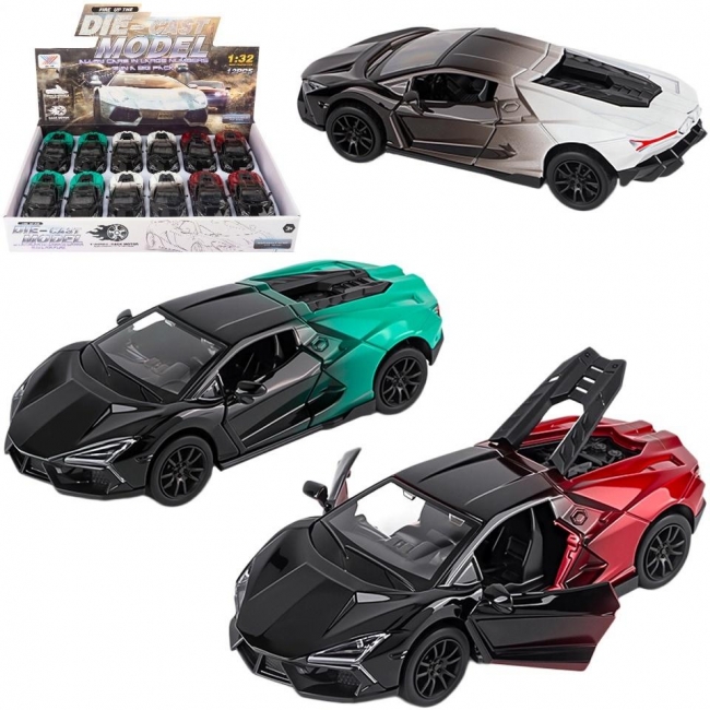 Auto sporotwe metalowe napęd pull back