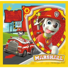 Trefl, Puzzle 3w1: Psi Patrol - Chase, Marshal, Rubble (34839)