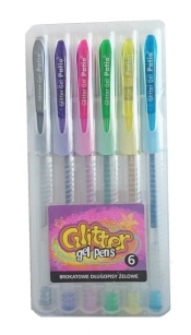 Glitter Gel Pen 6 kolorów (19392PTR)