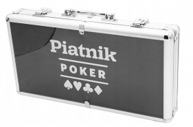 Piatnik Poker Alu-Case - 300 żetonów 14g