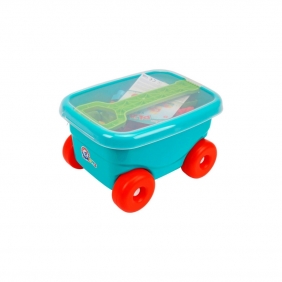 Pojemnik na zabawki na kółkach TechnoK
