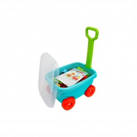 Pojemnik na zabawki na kółkach TechnoK