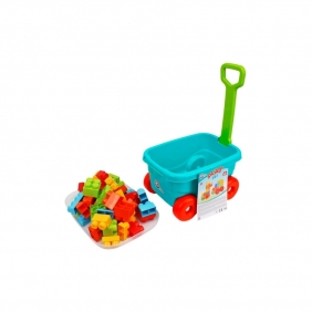 Pojemnik na zabawki na kółkach TechnoK