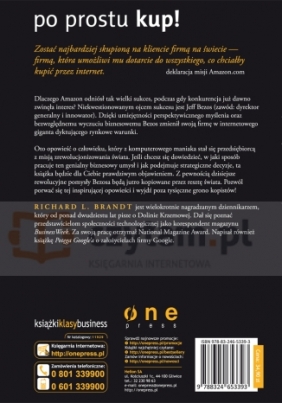 Jednym kliknięciem Historia Jeffa Bezosa i rosnącej potęgi Amazon.com - Brandt Richard L.