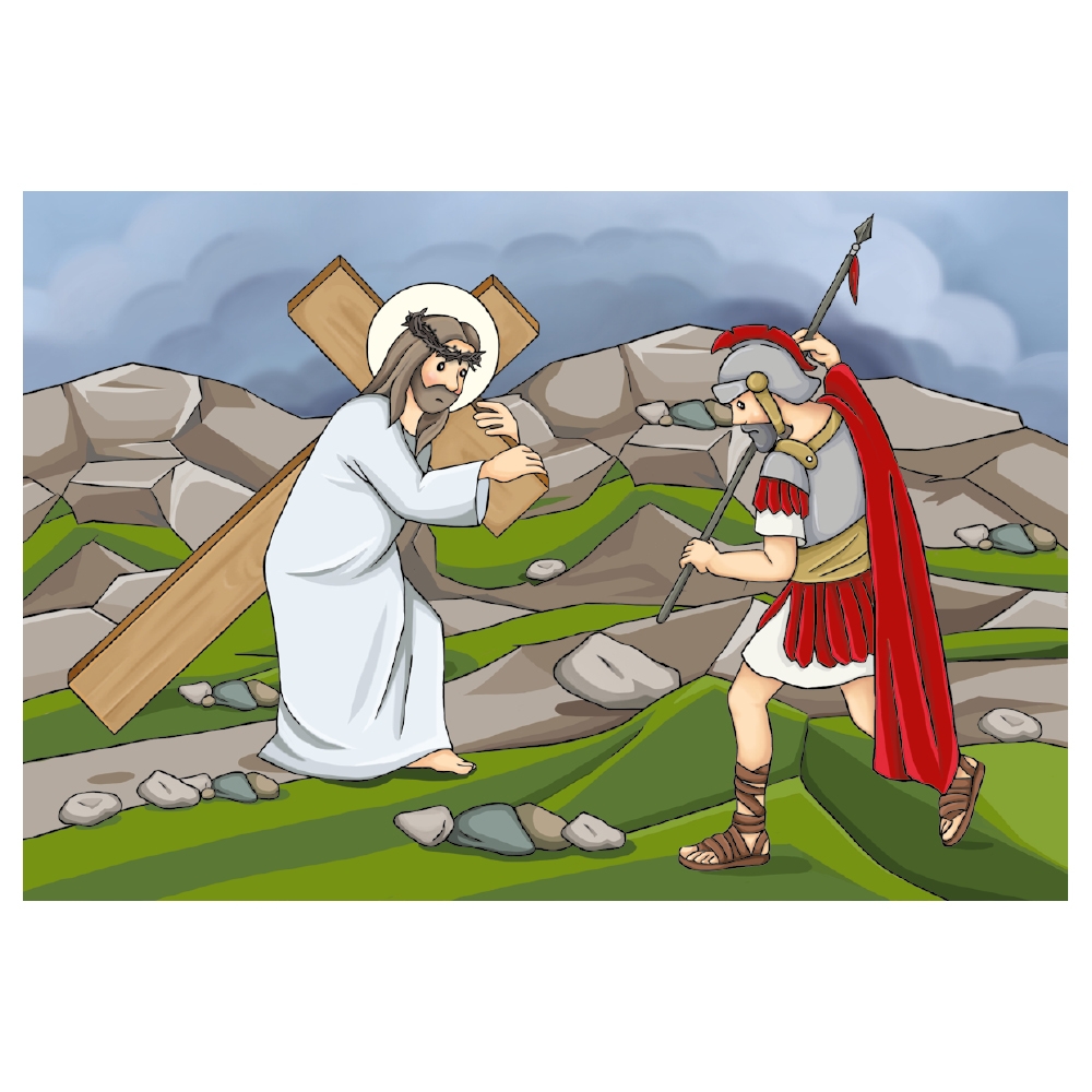 Puzzle 100: Droga krzyżowa Pana Jezusa