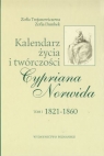 Kalendarz życia i twórczości Cypriana Norwida Trojanowiczowna Zofia