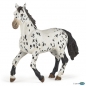 Papo Czarny koń rasy Appaloosa (51539) - 51539