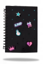 Coolpack, Kołobrulion A5/100k kratka - K-Pop Dark