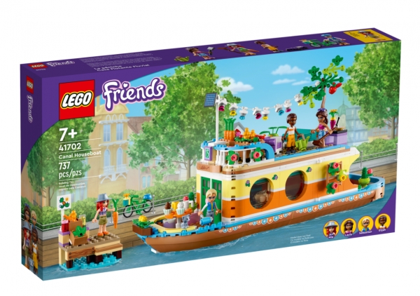 Lego Friends: Łódź mieszkalna na kanale (41702)