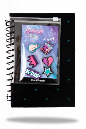 Coolpack, Kołobrulion A5/100k kratka - K-Pop Dark