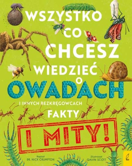 Wszystko, co chcesz wiedzieć o owadach i innych bezkręgowcach. Fakty i mity