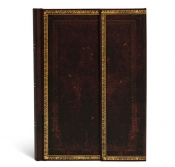 Notatnik w linie Paperblanks Black Moroccan Midi