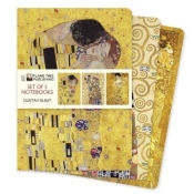 Zestaw 3 notatników A5 Gustav Klimt