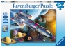  Ravensburger, Puzzle XXL 100: Misja w kosmosie (12939)Wiek: 6+