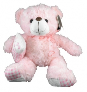 Miś Happy różowy 27cm siedzący (2939) - <br />