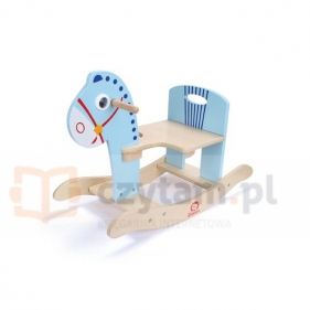 BRIMAREX Drewniany konik bujany Niebiesk (1572394)