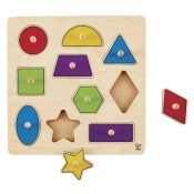 Geometryczne puzzle - <br />