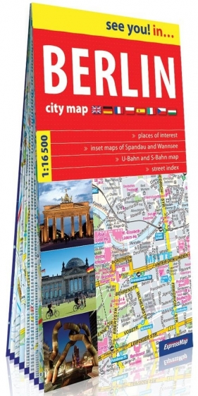 Berlin Plan miasta 1:16 500