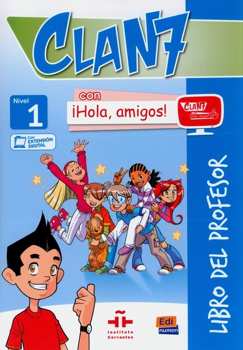 Clan 7 con Hola amigos 1 Przewodnik metodyczny