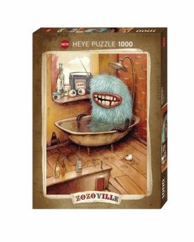 Heye Puzzle 1000: Zozoville - W wannie