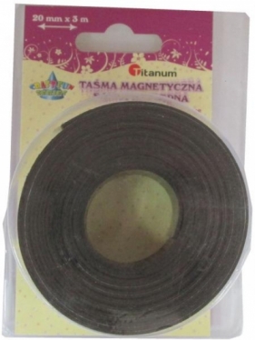Taśma magnetyczna samoprzylepna 20x3 gr.1mm.na blistrze