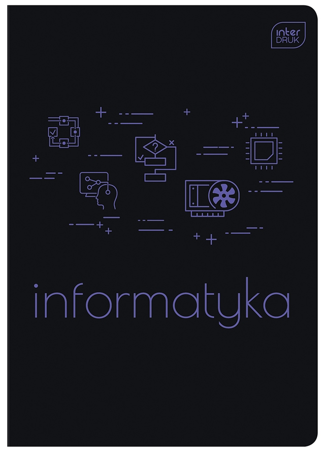 Zeszyt A5/60k kratka UV - Informatyka