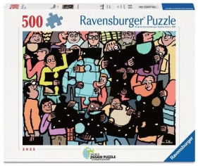 Ravensburger, Puzzle 500: Puzzlowa Społeczność (12001739)