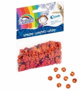 Confetti cekiny Fiorello, kółko - miedziane
