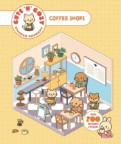 Cute 'n' Cozy Sticker Therapy. Coffee Shops - Skittledog