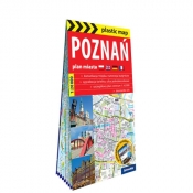 Poznań foliowany plan miasta 1:20 000 - Opracowanie zbiorowe