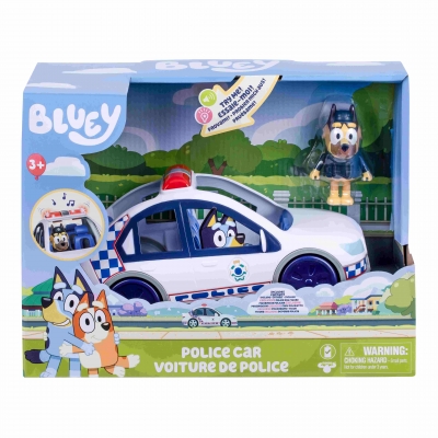 Samochód policyjny Bluey z figurką policjanta BLU19202