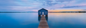 Puzzle 1000 High Quality Collection: Panorama Blue calm (39439)