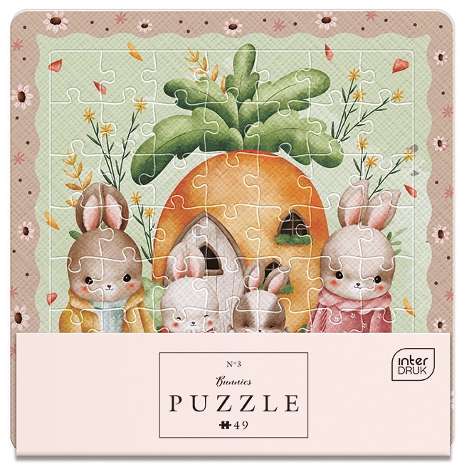Puzzle w ramce 49: Friends 3 - Bunnies