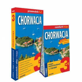 Chorwacja 3w1 przewodnik + atlas + mapa - Szeratics Ewelina