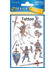 Tatuaże dla dzieci Z-Design - Rycerze (56739)