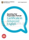 CAE Speaking Test Preparation Pack PB with DVD