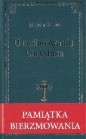 O naśladowniu Chrystusa - granatowa oprawa - Tomasz Kempis